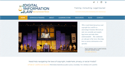 Desktop Screenshot of digitalinfolaw.com